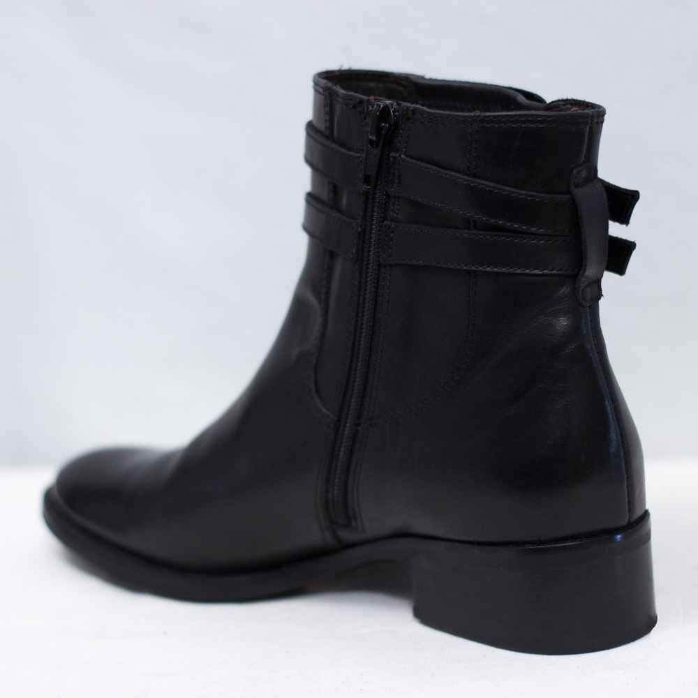 Trésor de femme Minelli boots en cuir noir 3