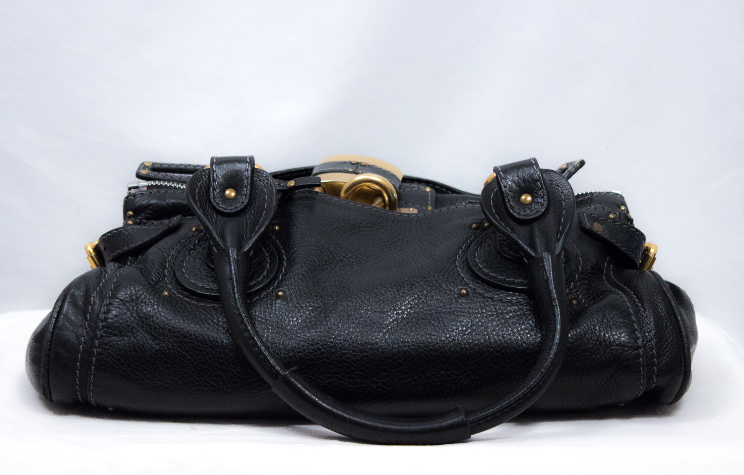 Chloé sac Paddington cuir noir 1